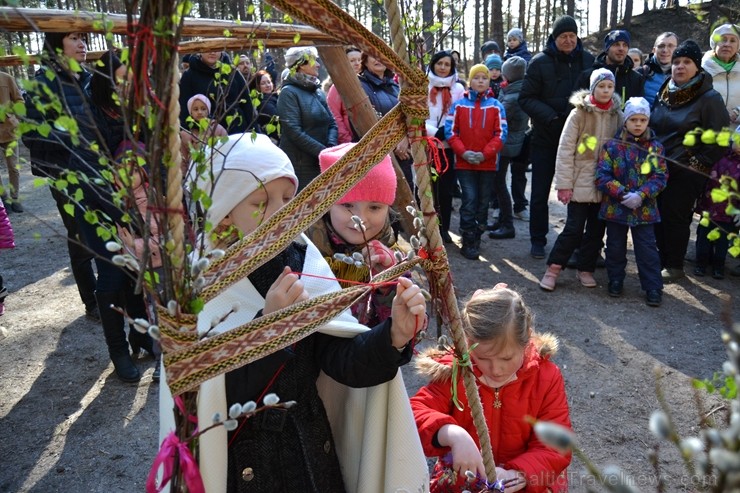 Brīvdabas muzejā kopā ar folkloras kopu Brīvdabas muzejā kopā ar folkloras kopu