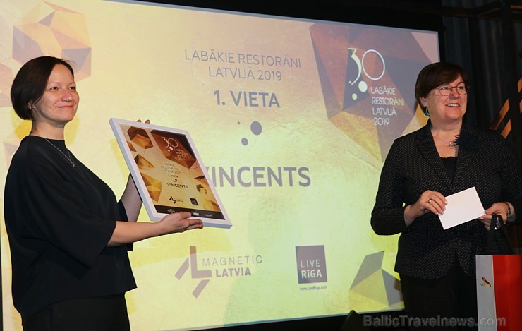 Travelnews.lv piedāvā dažus fotomirkļus no apbalvošanas ceremonijas «30 labākie Latvijas restorāni 2019» Travelnews.lv piedāvā dažus fotomirkļus no apbalvošanas ceremonijas «30 labākie Latvijas restorāni 2019» 250512