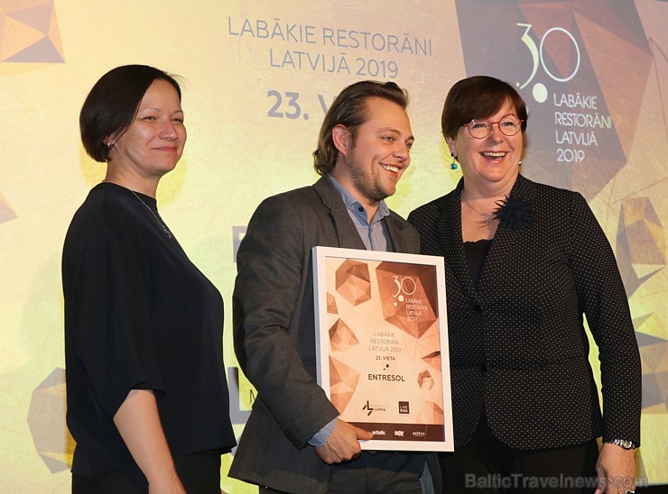 Travelnews.lv piedāvā dažus fotomirkļus no apbalvošanas ceremonijas «30 labākie Latvijas restorāni 2019» Travelnews.lv piedāvā dažus fotomirkļus no apbalvošanas ceremonijas «30 labākie Latvijas restorāni 2019» 250534