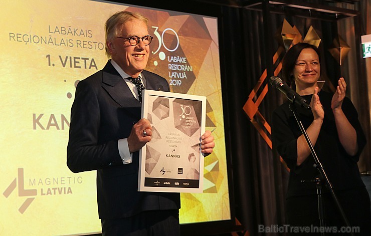 Travelnews.lv piedāvā dažus fotomirkļus no apbalvošanas ceremonijas «30 labākie Latvijas restorāni 2019» Travelnews.lv piedāvā dažus fotomirkļus no apbalvošanas ceremonijas «30 labākie Latvijas restorāni 2019» 250558