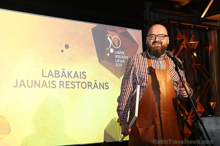 Travelnews.lv piedāvā dažus fotomirkļus no apbalvošanas ceremonijas «30 labākie Latvijas restorāni 2019» Travelnews.lv piedāvā dažus fotomirkļus no apbalvošanas ceremonijas «30 labākie Latvijas restorāni 2019» 250566