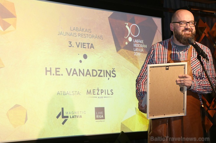 Travelnews.lv piedāvā dažus fotomirkļus no apbalvošanas ceremonijas «30 labākie Latvijas restorāni 2019» Travelnews.lv piedāvā dažus fotomirkļus no apbalvošanas ceremonijas «30 labākie Latvijas restorāni 2019» 250571