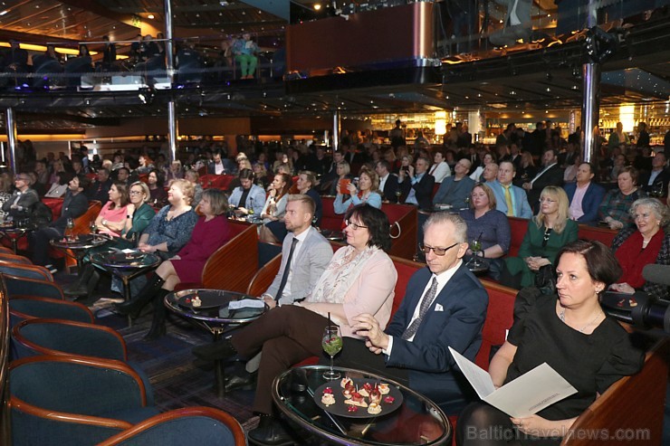 Prāmju kompānija «Tallink Grupp» uz «Romantika» klāja svin 30 gadu jubileju un 13 gadus Latvijā 250695