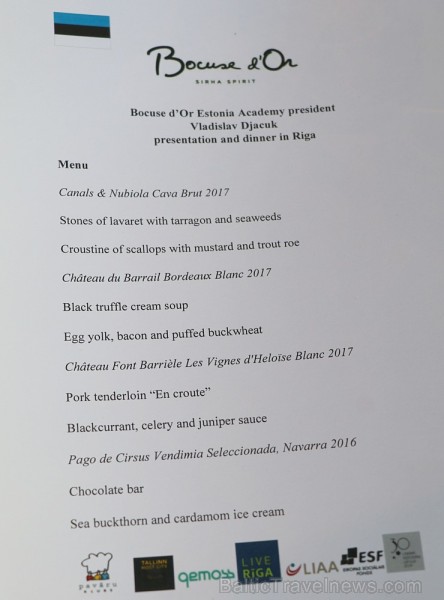 Travelnews.lv 5.04.2019 apmeklē igauņu šefpavāra Vladislava Djačuka garšīgo prezentāciju, ko organizē par godu «Bocuse d Or» Eiropas pusfinālam Tallin Travelnews.lv 5.04.2019 apmeklē igauņu šefpavāra Vladislava Djačuka garšīgo prezentāciju, ko organizē par godu «Bocuse d Or» Eiropas pusfinālam Tallin 250785