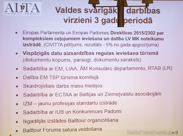 Rīgā 9.04.2019 pulcējas Latvijas Tūrisma Aģentu un Operatoru Asociācijas «ALTA» biedri uz kopsapulci un ievēl jaunu valdi Rīgā 9.04.2019 pulcējas Latvijas Tūrisma Aģentu un Operatoru Asociācijas «ALTA» biedri uz kopsapulci un ievēl jaunu valdi 250837