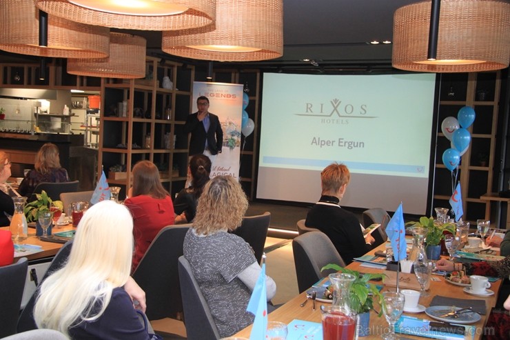 Tūroperators «TUI Baltics» kopā ar viesnīcu tīklu «RIXOS Hotel» rīko biznesa brokastis un prezentē plašās ceļojumu iespējas Tūroperators «TUI Baltics» kopā ar viesnīcu tīklu «RIXOS Hotel» rīko biznesa brokastis un prezentē plašās ceļojumu iespējas 250937