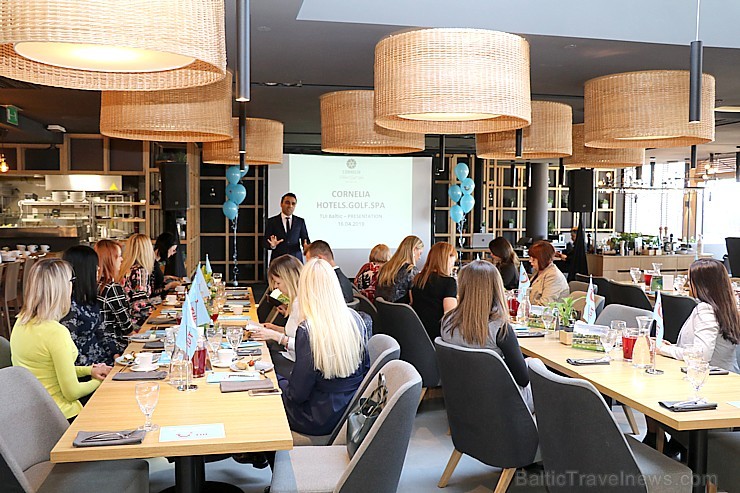 «TUI Latvia» brokastu gaisotnē iepazīstina ceļojumu konsultantus ar Turcijas viesnīcu «Cornelia Deluxe Golf Resort Hotel» «TUI Latvia» brokastu gaisotnē iepazīstina ceļojumu konsultantus ar Turcijas viesnīcu «Cornelia Deluxe Golf Resort Hotel» 251922