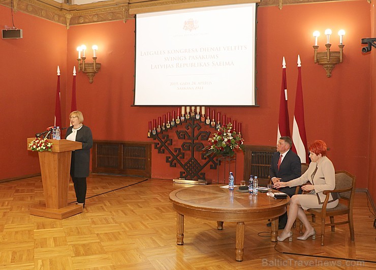 Travelnews.lv apmeklē Latvijas Republikas Saeimu, kur pirmo reizi svin Latgales kongresa dienu 252344