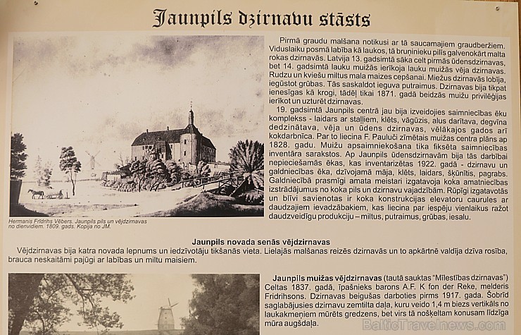 Travelnews.lv iepazīst Jaunpils industriālo mantojumu - Jaunpils dzirnavas 253190