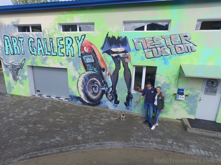 Moto & Metal NESTER CUSTOM mākslas galerija Preiļos ir izklaides komplekss ar izstāžu zālēm, individualizētiem motocikliem un metāla mākslas skulptūrā Moto & Metal NESTER CUSTOM mākslas galerija Preiļos ir izklaides komplekss ar izstāžu zālēm, individualizētiem motocikliem un metāla mākslas skulptūrā 253902