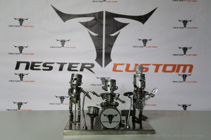 Moto & Metal NESTER CUSTOM mākslas galerija Preiļos ir izklaides komplekss ar izstāžu zālēm, individualizētiem motocikliem un metāla mākslas skulptūrā Moto & Metal NESTER CUSTOM mākslas galerija Preiļos ir izklaides komplekss ar izstāžu zālēm, individualizētiem motocikliem un metāla mākslas skulptūrā 253908