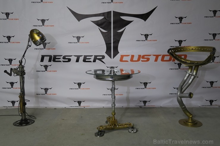 Moto & Metal NESTER CUSTOM mākslas galerija Preiļos ir izklaides komplekss ar izstāžu zālēm, individualizētiem motocikliem un metāla mākslas skulptūrā Moto & Metal NESTER CUSTOM mākslas galerija Preiļos ir izklaides komplekss ar izstāžu zālēm, individualizētiem motocikliem un metāla mākslas skulptūrā 253910