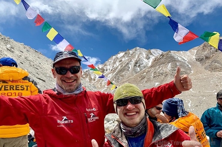 Tūroperatora Alida Tūrs valdes priekšsēdētājs Arno Ter-Saakovs piepildījis savu sapni un sasniedzis pasaules augstāko virsotni Everestu Tūroperatora Alida Tūrs valdes priekšsēdētājs Arno Ter-Saakovs piepildījis savu sapni un sasniedzis pasaules augstāko virsotni Everestu 254647