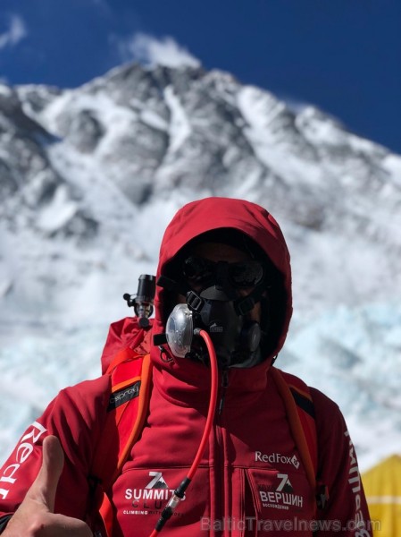 Tūroperatora Alida Tūrs valdes priekšsēdētājs Arno Ter-Saakovs piepildījis savu sapni un sasniedzis pasaules augstāko virsotni Everestu Tūroperatora Alida Tūrs valdes priekšsēdētājs Arno Ter-Saakovs piepildījis savu sapni un sasniedzis pasaules augstāko virsotni Everestu 254651