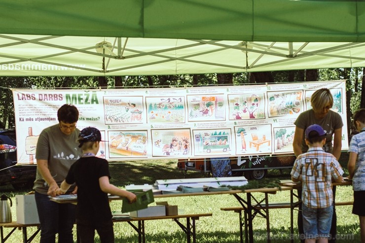 Preiļu novada Jasmuižas parkā pirmo reizi tika rīkots ekofestivāls Preiļu novada Jasmuižas parkā pirmo reizi tika rīkots ekofestivāls