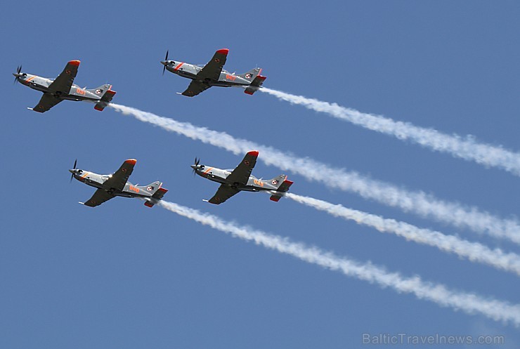 Tukumā 2019.gada 20. un 21.jūlijā kuplā skaitā pulcējas avio šova cienītāji uz «Wings Over Baltics Airshow 2019» 259473
