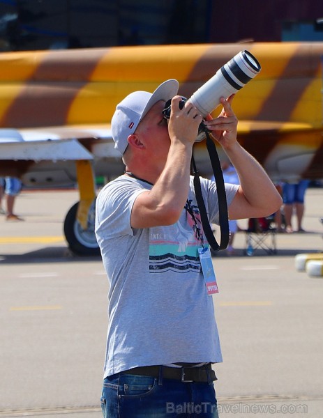 Tukumā 2019.gada 20. un 21.jūlijā kuplā skaitā pulcējas avio šova cienītāji uz «Wings Over Baltics Airshow 2019» 259504