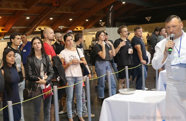 Ķīpsalā jaunie pavāri cīnās par tituliem «Latvijas pavārs 2019» un «Latvijas pavārzellis 2019» 264418