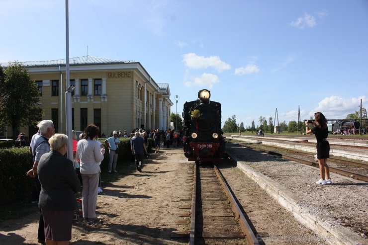 Gulbenē ar daudzveidīgu programmu svin Bānīša svētkus - vienīgā regulāri kursējošā šaursliežu dzelzceļa vilciena 116.dzimšanas dienu Gulbenē ar daudzveidīgu programmu svin Bānīša svētkus - vienīgā regulāri kursējošā šaursliežu dzelzceļa vilciena 116.dzimšanas dienu 265127