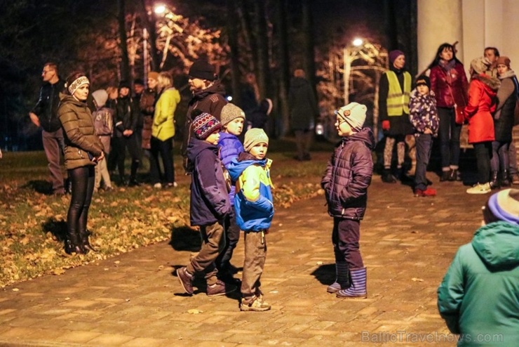Preiļu parkā norisinājās Leģendu nakts pasākums Preiļu parkā norisinājās Leģendu nakts pasākums