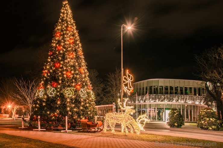 Ziemassvētku egle Ventspilī
Foto: E. Emare 273828