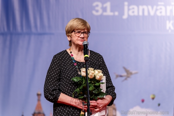 «Gada Cilvēks Tūrismā 2019» «PAR IEVĒROJAMU IEGULDĪJUMU TŪRISMA ATTĪSTĪBĀ» - Elga Griķīte, «TAS Baltics». Foto: Andrejs Terentjevs «Gada Cilvēks Tūrismā 2019» «PAR IEVĒROJAMU IEGULDĪJUMU TŪRISMA ATTĪSTĪBĀ» - Elga Griķīte, «TAS Baltics». Foto: Andrejs Terentjevs 276393