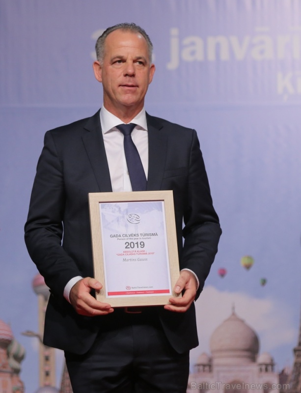 «Gada Cilvēks Tūrismā 2019» ABSOLŪTĀ KLASE - «GADA CILVĒKS TŪRISMĀ 2019» – Martins Gauss, airBaltic. Foto: Rojs Maizītis «Gada Cilvēks Tūrismā 2019» ABSOLŪTĀ KLASE - «GADA CILVĒKS TŪRISMĀ 2019» – Martins Gauss, airBaltic. Foto: Rojs Maizītis 276403