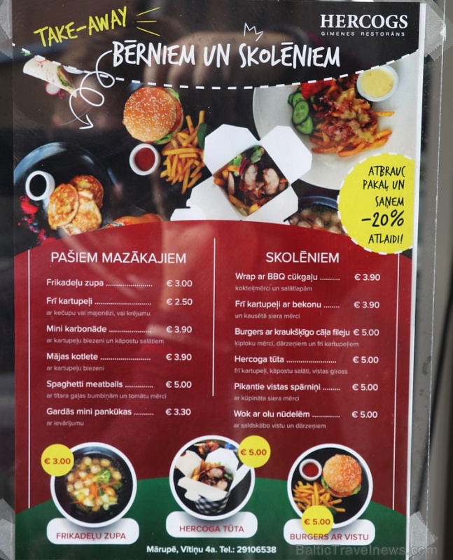 Ģimenes restorāns «Hercogs Mārupe» ir viens no retajiem Rīgā, kas vēl apkalpo gardēžus 281049