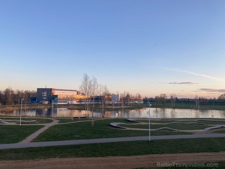 Daugavpilī ieslēgta pilsētas galvenā strūklaka Dubrovina parkā 282308