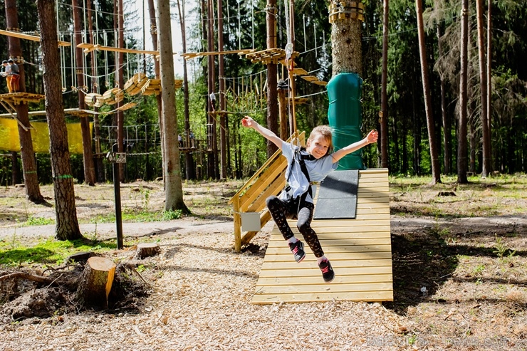 LVM dabas parkā Tērvetē atvērts Tarzāna parks un tīklu parks 283329
