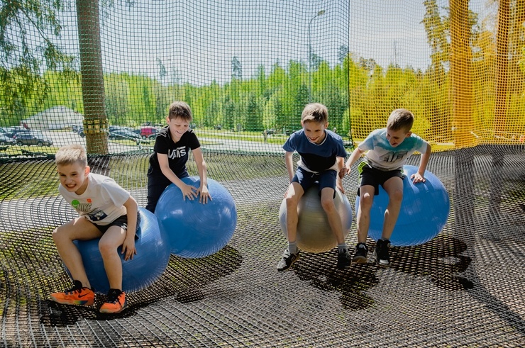 LVM dabas parkā Tērvetē atvērts Tarzāna parks un tīklu parks 283330