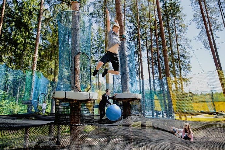LVM dabas parkā Tērvetē atvērts Tarzāna parks un tīklu parks 283333