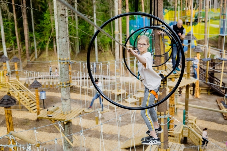 LVM dabas parkā Tērvetē atvērts Tarzāna parks un tīklu parks 283348
