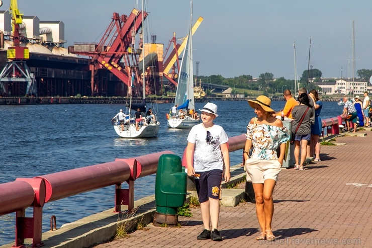 Ventspilī uz «Gulf of Riga Regatta 2020» buru parādi ierodas vairāk nekā 50 jahtas 284963