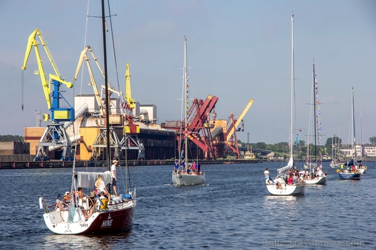 Ventspilī uz «Gulf of Riga Regatta 2020» buru parādi ierodas vairāk nekā 50 jahtas 284974