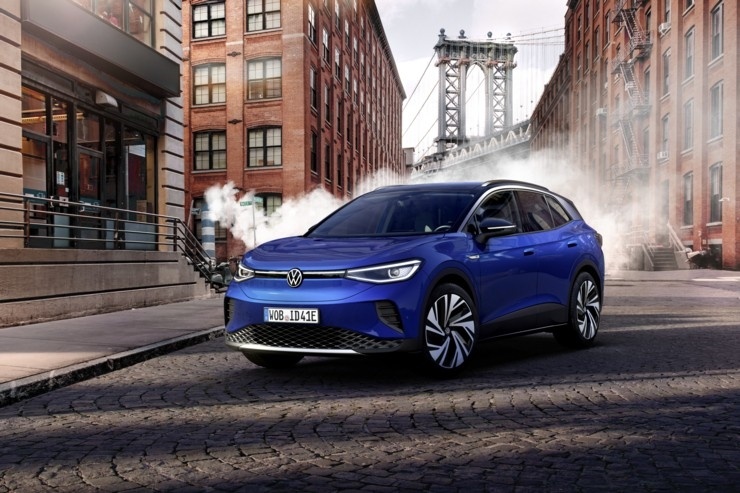 Volkswagen prezentē pirmo pilnīgi elektrisko apvidnieku – ID.4 291273