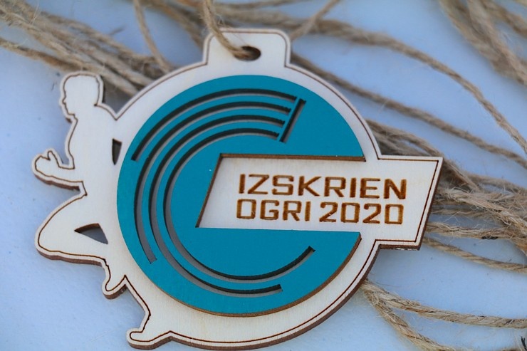 Ogrē 27.09.2020 skrējēji sacenšas vairākās distancēs «Izskrien Ogri 2020» 291558