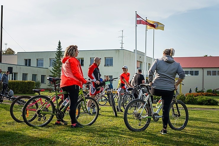 Smiltenes novadā tūrisma sezona izskan ar velobraucienu «Ieriteņo rudenī». Foto: Agnis Melderis 291763