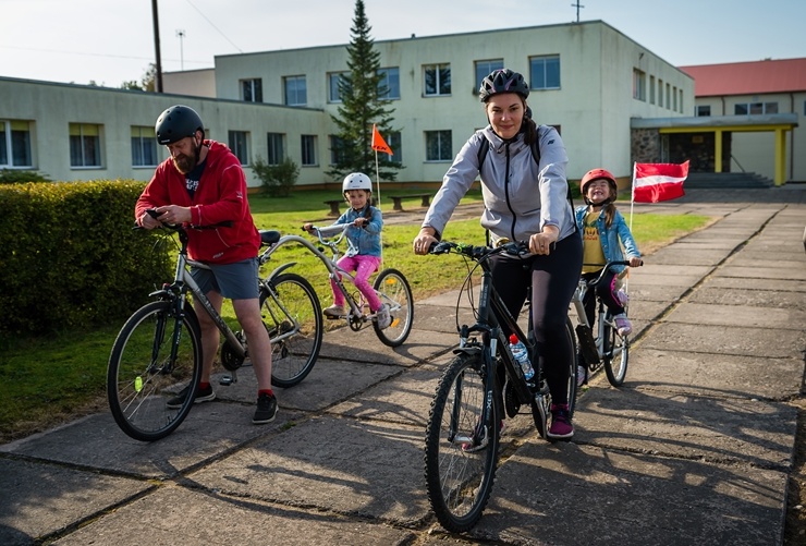 Smiltenes novadā tūrisma sezona izskan ar velobraucienu «Ieriteņo rudenī». Foto: Agnis Melderis 291766