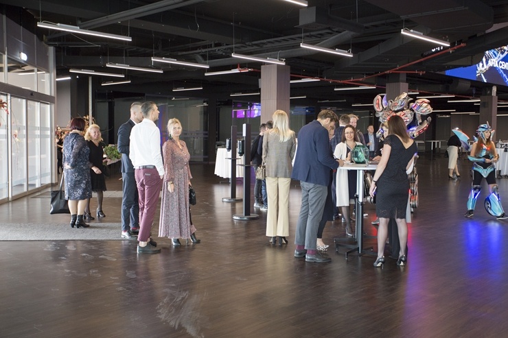 Rīgā 8.10.2020 oficiāli atklāj Baltijā lielāko konferenču centru «ATTA centre». Foto: Aļona Sauskāja 292290