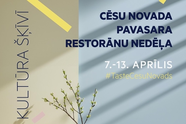 Cēsu novada Pavasara restorānu nedēļa ir klāt!