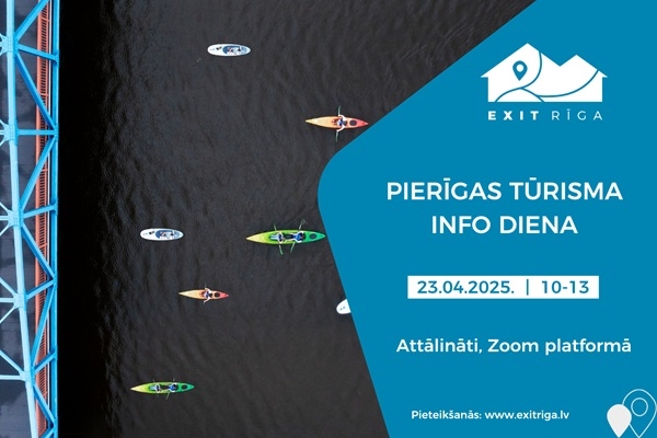 Aicinājums uz Pierīgas tūrisma INFO dienu tūrisma profesionāļiem