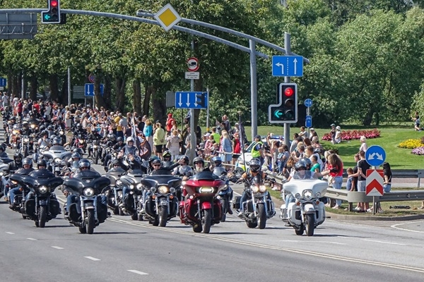 «Kurland Bike Meet 2025» parādes brauciena laikā būs satiksmes ierobežojumi