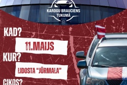 Atpūtas un ceļojumu piedāvājumi 12.04.2025 - 11.05.2025 Karogu brauciens Tukumā Tukuma TIC