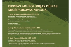 Eiropas arheoloģijas dienas Augšdaugavas novada Tūrisma nodaļa