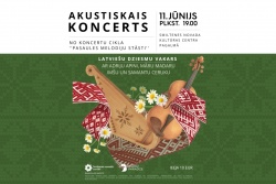 Atpūtas un ceļojumu piedāvājumi 24.05.2026 - 07.06.2026 Akustisko koncertu cikls Smiltenē Smiltenes TIC