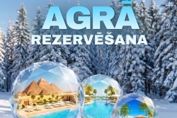 Ziemas agrā rezervēšana ir klāt! Tez Tour Latvia