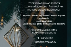 Piparkūku cepšana "Rožmalās" Bauskas TIC